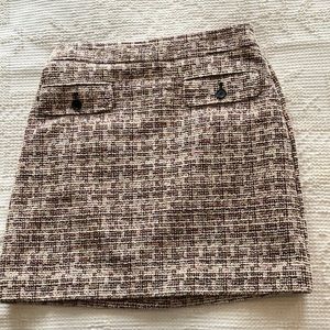 Loft Outlet mini skirt autumn colors